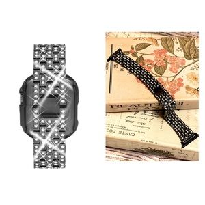 NIB Black Rhinestone Apple Watch band